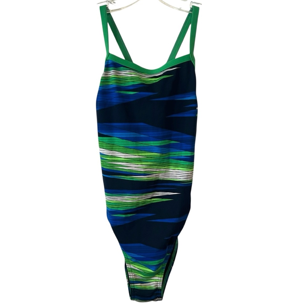 Speedo Women's Endurance+ Havoc State Flyback One Piece Swimsuit in Size XXS
